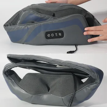 Luxury Travel Neck Shoulder Cervical Massage Shawl Back Massage Device Pain Pillow with Custom Logo