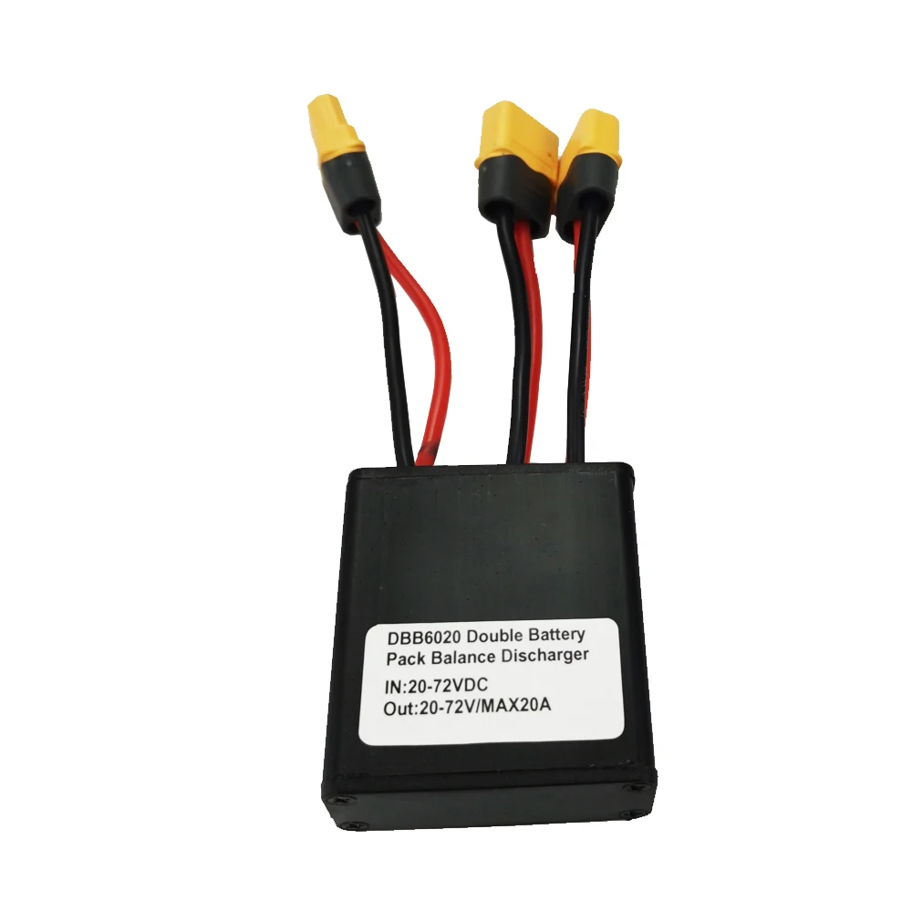 Dubbele Batterij Ontlaad Convertor voor E Bike, 20A/30A/40A 20V-72V Dual Battery Pack Switch Balancer voor verhoging van de capaciteit door het aansluiten van twee batterijen (30A Dubbele Batterij Ontlaad Convertor voor E Bike, 20A/30A/40A 20V-72V Dual Battery Pack Switch Balancer voor verhoging van de capaciteit door het aansluiten van twee batterijen (30A