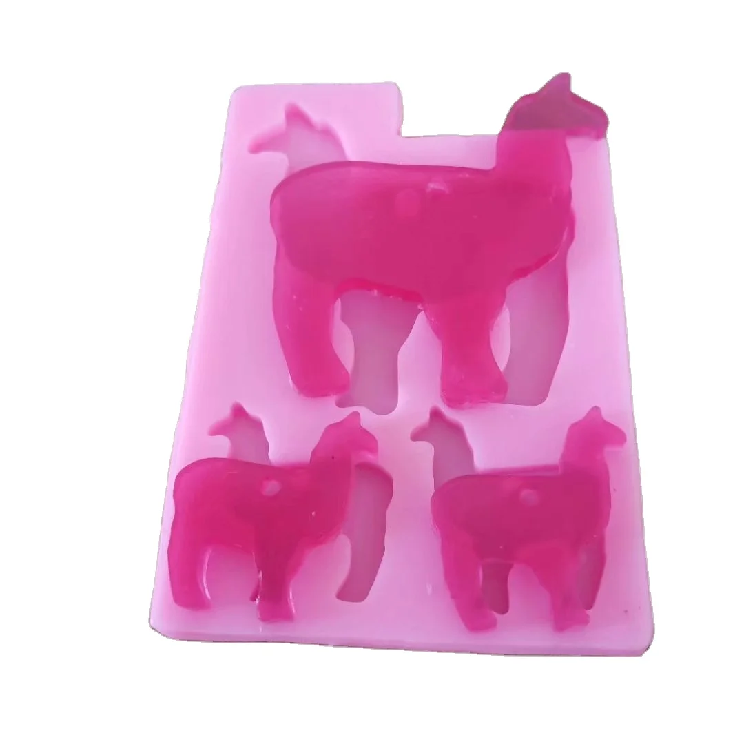 Pink Silicone Leopard Tumbler Mold