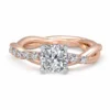 Rose gold two-color