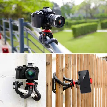 Flexible Mini Pocket Camera Phone Tripod Stand Cellphone Smart Phone Octopus Tripod detail image