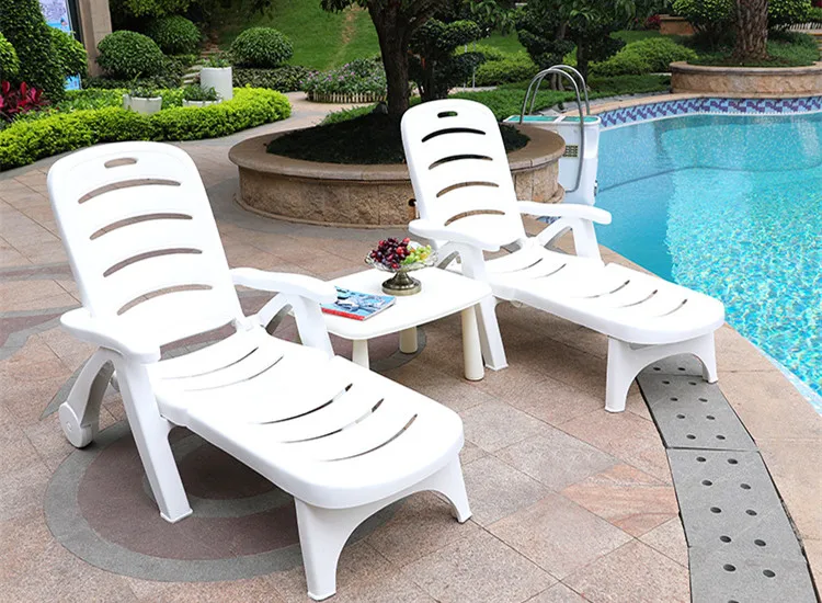 Good Quality White Plastic Beach Chair Buy Plastic Beach Chair