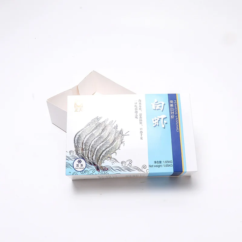 Customized Printed Logo Size Burger Greaseproof Deli Meat Frozen Food Packaging Paper Box