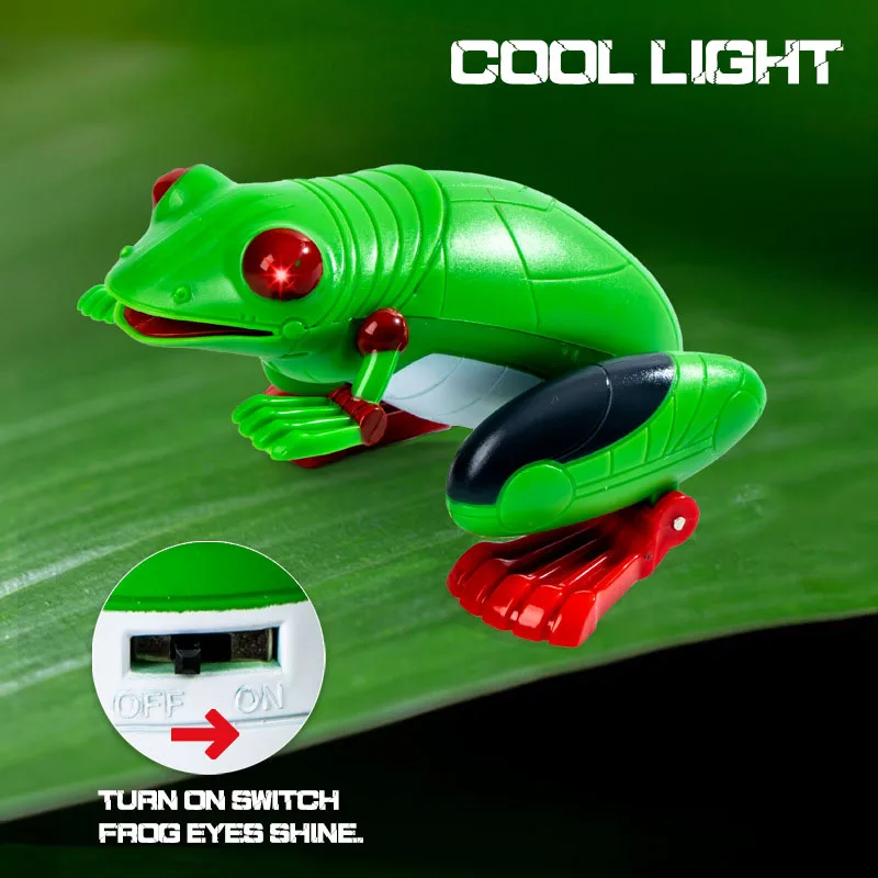 Remote Control Led Frog Toy – Realistic Rc Animal For Kids