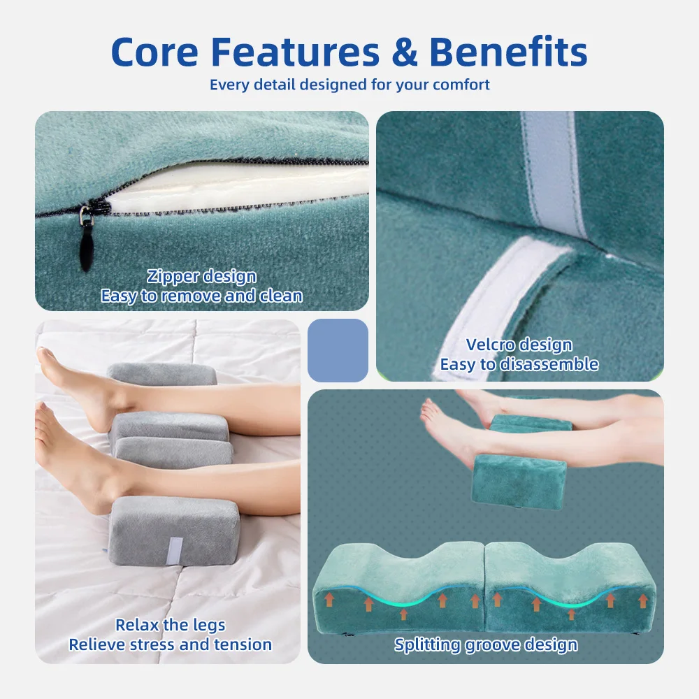 Wholesale Sciatica Hip Lower Back Pain Relief Memory Foam Side Sleeper - product detail 4