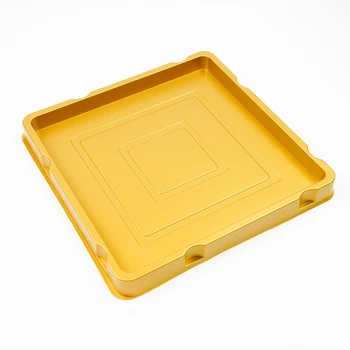 Disposable Square Shape PP Plastic Box Food Grade Separated Packaging Tray Blister Process Pastries Cake tray