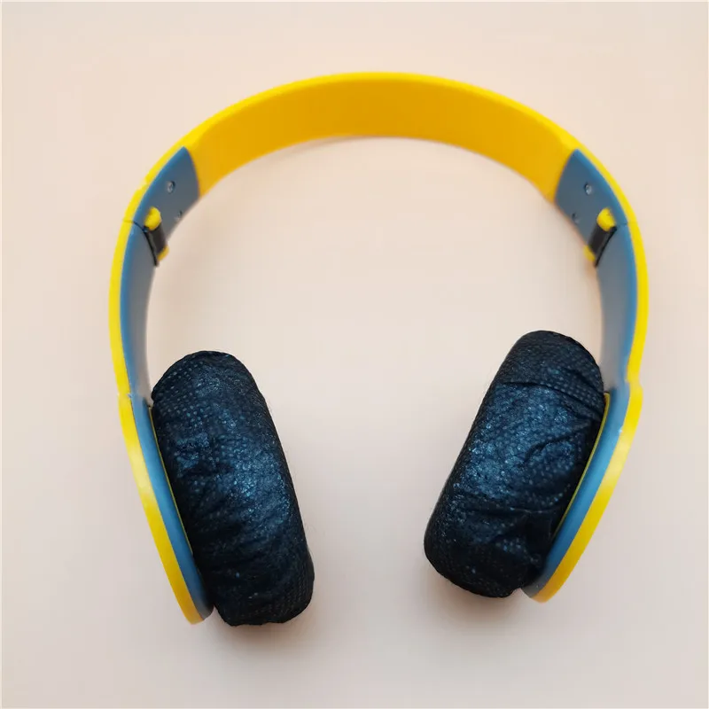Biodegradable Packing Bag Disposable Cover Headphone Non Woven Airlines Ear Pad Cover factory