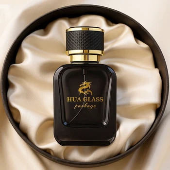New Luxury Black Amber Pink Color Square Perfume Bottle 30ml 50ml 100ml Glass Perfume Bottle Custom Men Women Perfume Bottle