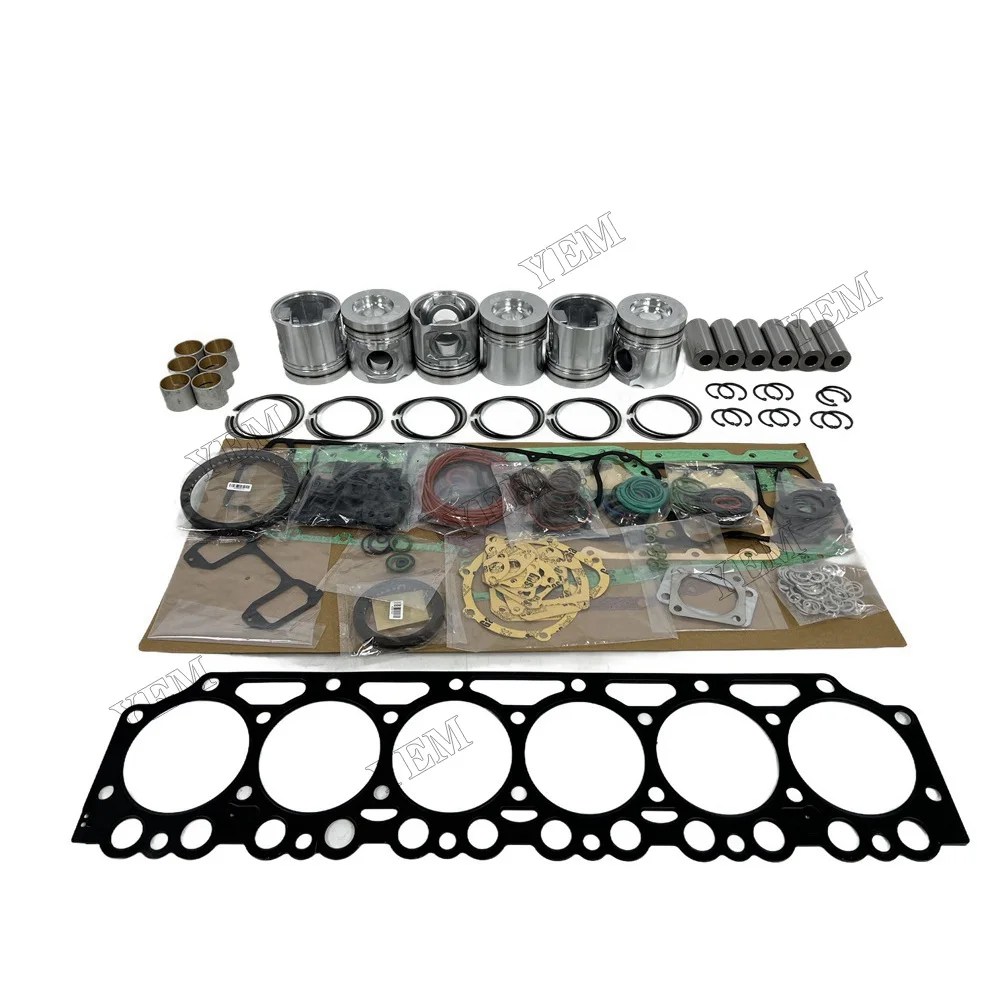 Replacement Engine Rebuild Kit With Piston Ring Overhaul Gasket Set Suitable for Volvo D7D Engine Parts 3