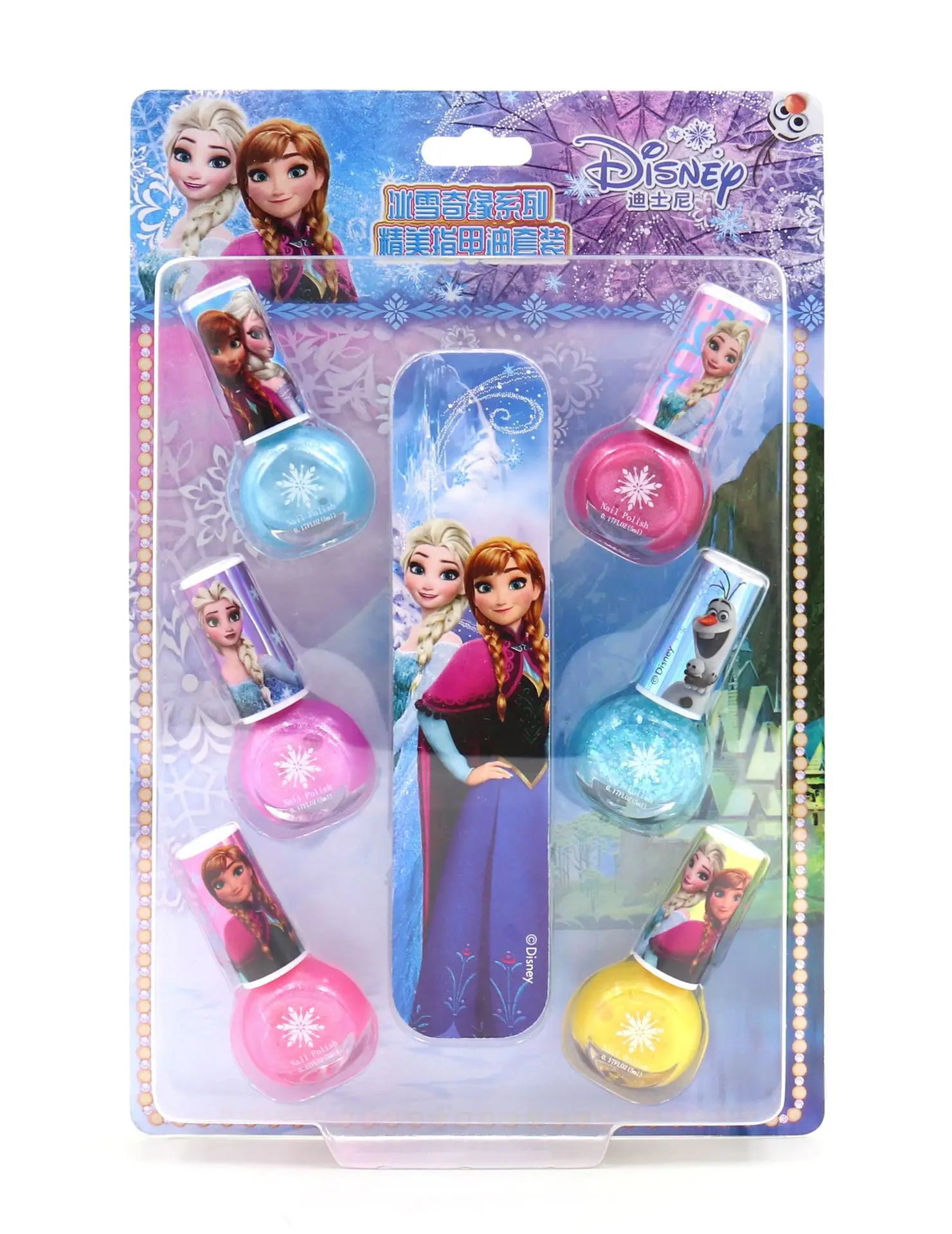Disney Frozen Best Peel-Off Nail Polish Deluxe Gift India | Ubuy