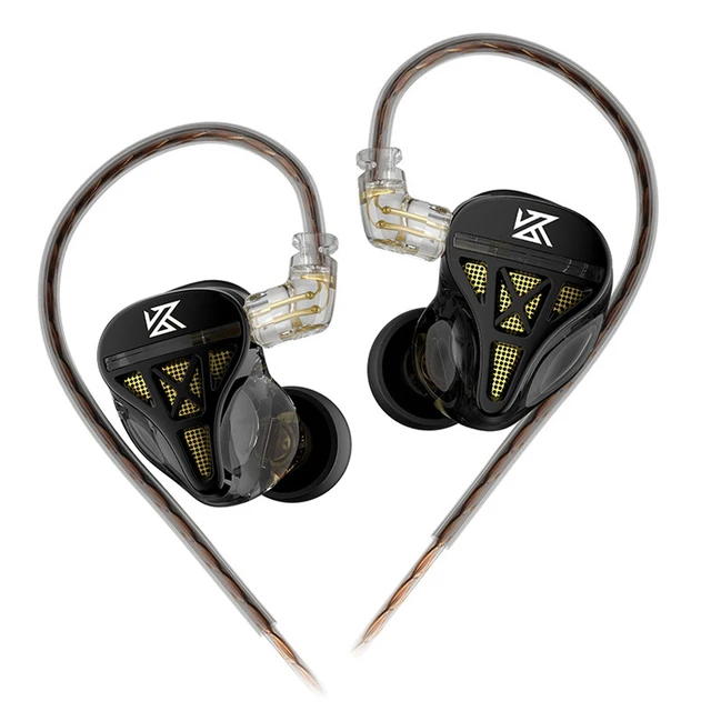 KZ DQS Earphones Bass Earbuds In Ear Monitor Headphones Sport Noise Cancelling HIFI Headset DQ6 DQ6S ZSN PRO EDC