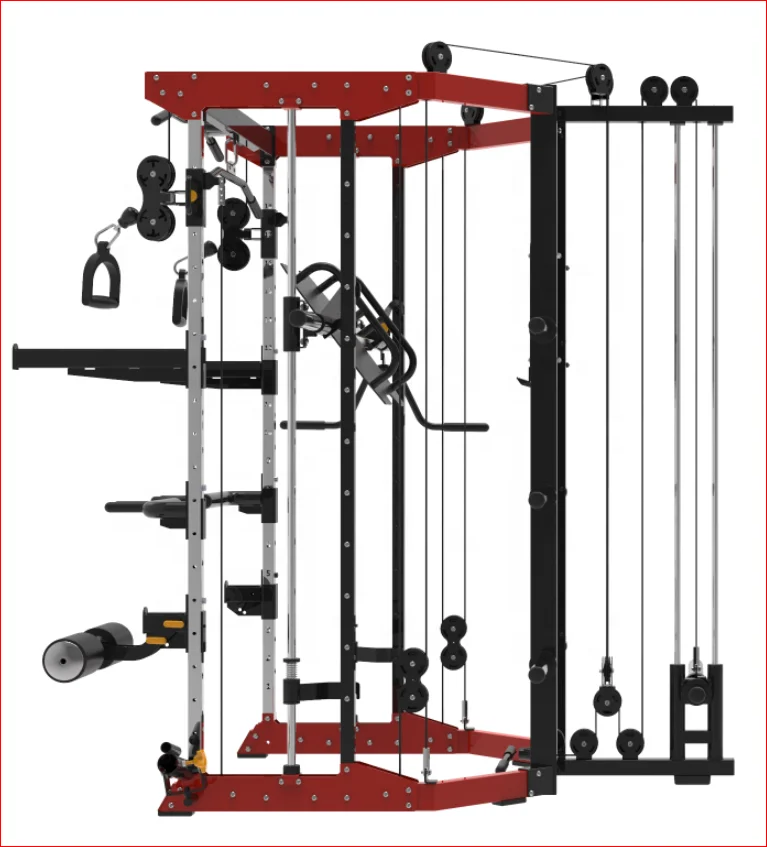 Best Cheap Gym Equipment Mutli Function Station Home Use Smith Machine