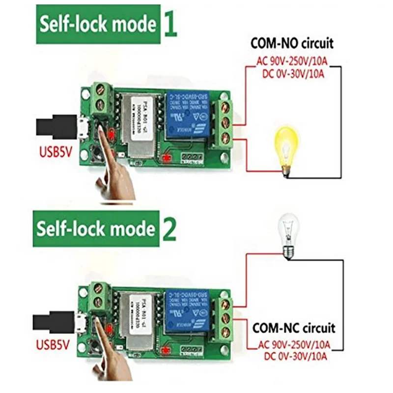 Controllo Telecomando RS232 Taidda Modulo Relè 8 Canali Smart Home - Controllo Remoto 12V RS232 Comando A Distanza
