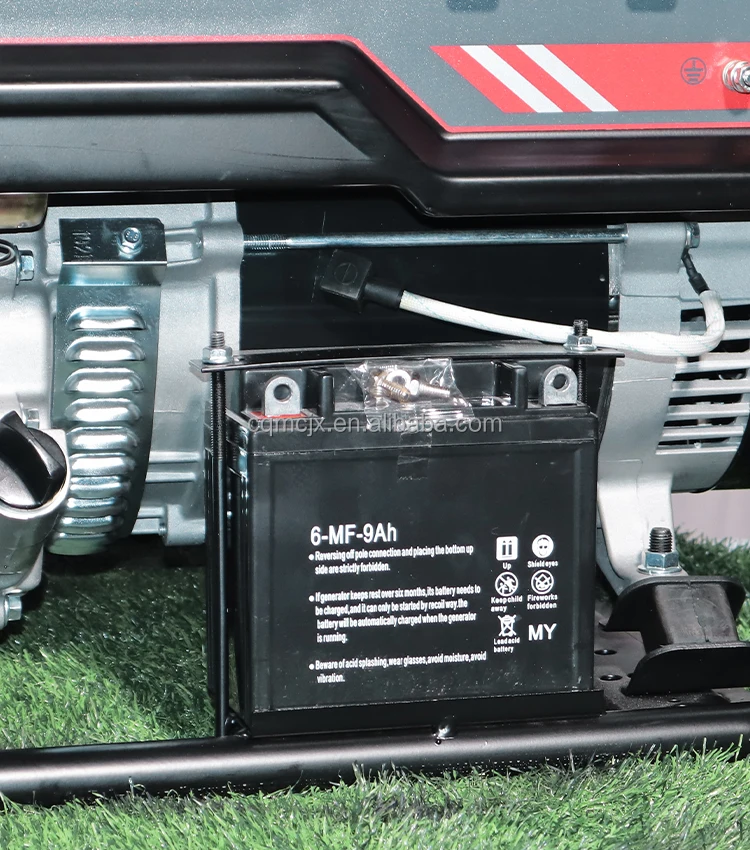 Engine 5kw 6.5kw 8kw 8kva 10kw 10kva 8500w Power 220v/380v 3 Phase Recoil / Electric Gasoline Petrol Genset Power AC Generator manufacture