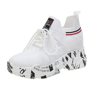 Women S Casual Shoes Girl Ladies Flat Shoes Women Sport Shoes White Running Sneakers New Arrivals Fashion for Women Rubber Mesh