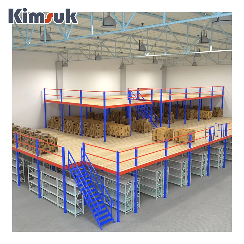 Heavy Duty Mezzanine Floor Rack - Customized Pallet Storage