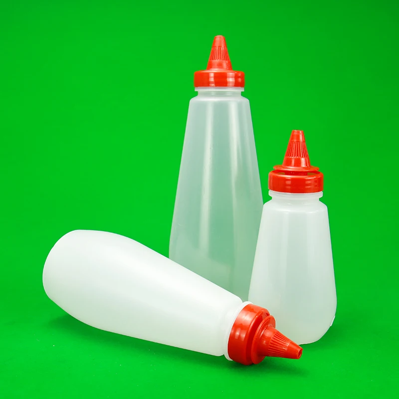 product hot sale squeeze screw cap seal type food plastic bottles for use ketchup mayonnaise teriyaki sauce-30