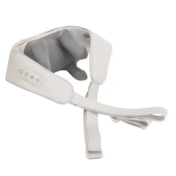 2023 Upgraded Electric Deep Tissue 3d Kneading Neck Massager Hands Free Portable Neck and Shoulder Massager for Pain Relief