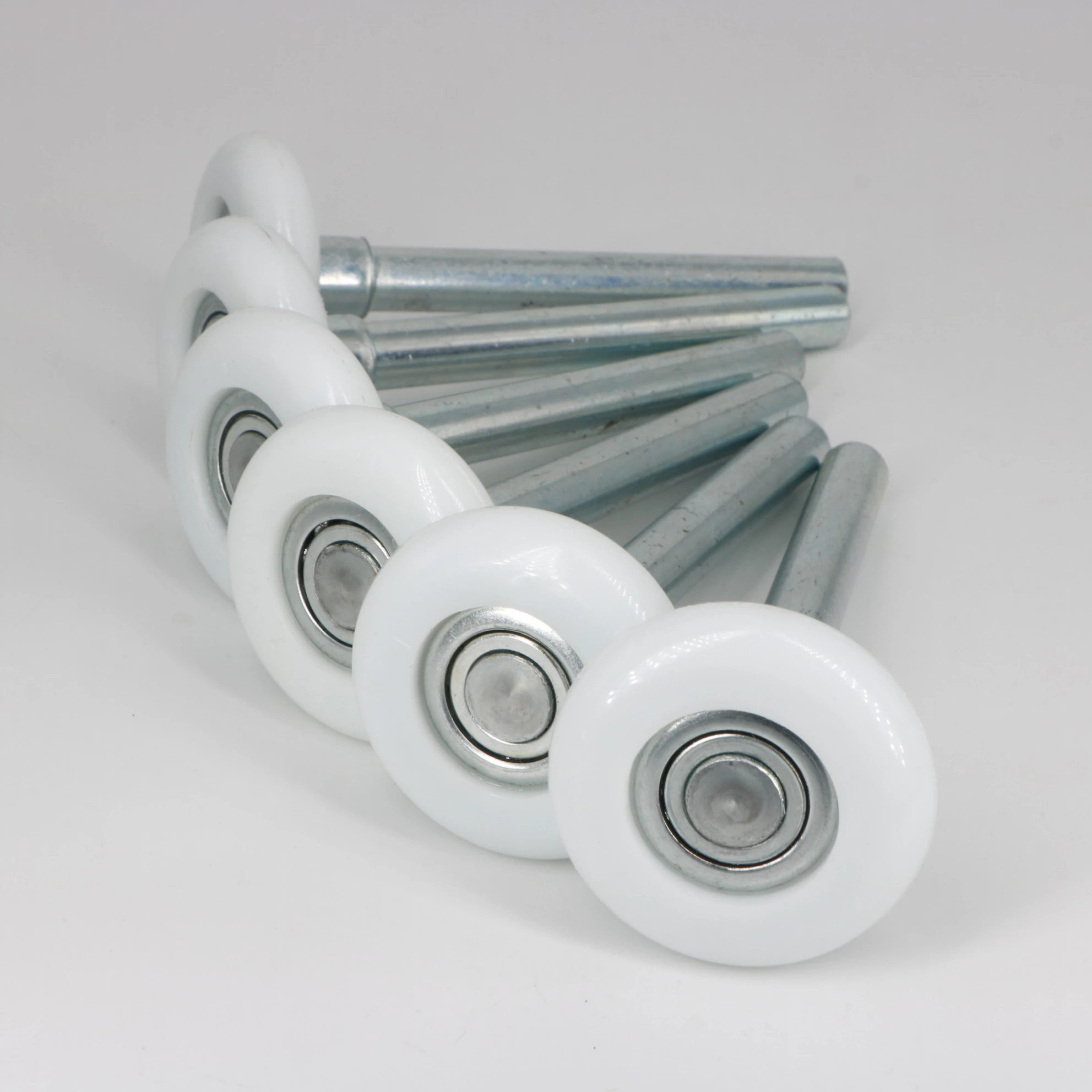 GULI  New Stock Arrival Nylon White Load Bearing  Guidance Use for Garage Door Garage Door Wheel manufacture