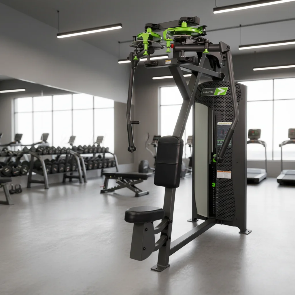 MPKS PR02 Medium Loader Adjustable Steel Pin Load Selection Multi-Function Durable Chest Rear Delt Back Gym Training