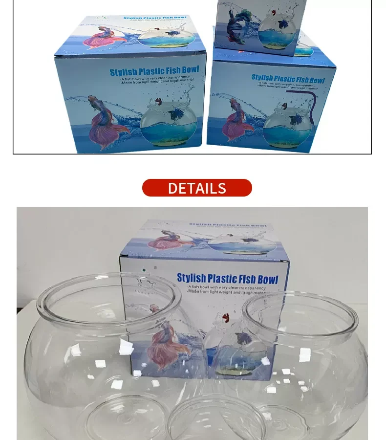 Pet Shatterproof Round Shape Extra Large Plastic Fish Bowl Buy Large