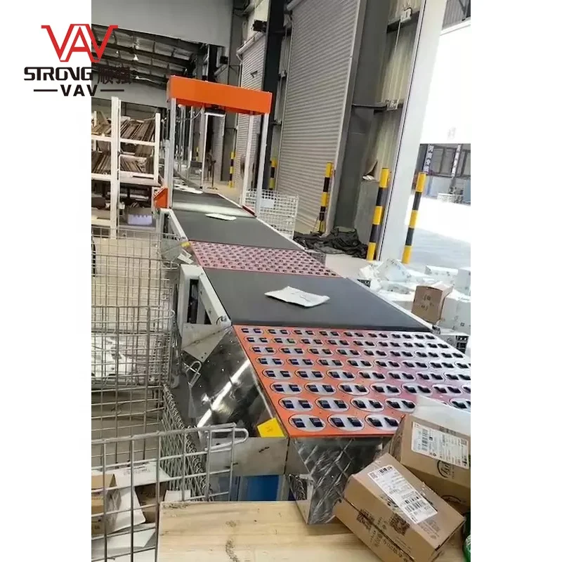 DWS System Servo Motor Inclined Wheel Sorter for Postal and Express Courier Industry