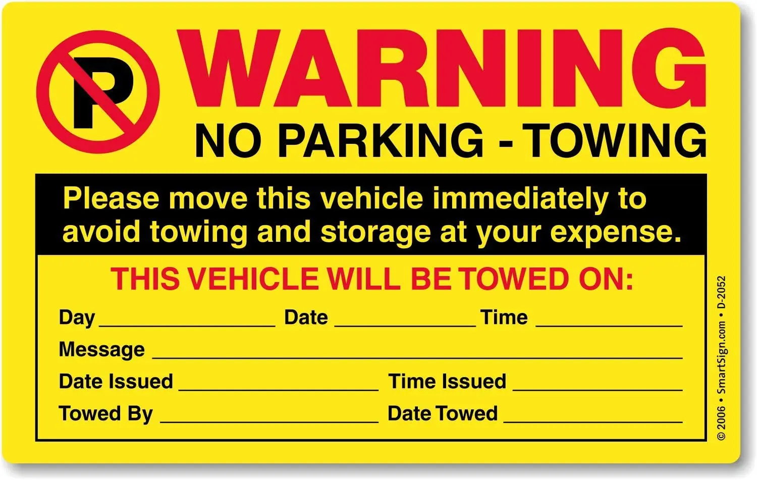 Parking Violation Stickers Hard To Remove Multi Reason Tow