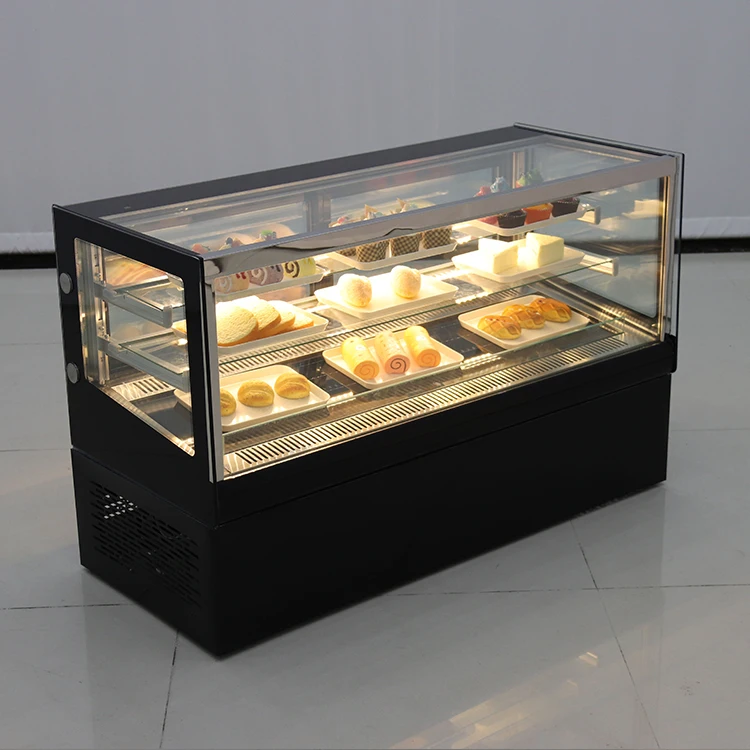 Small Size Affordable Countertop Cake Display Chiller Refrigerator