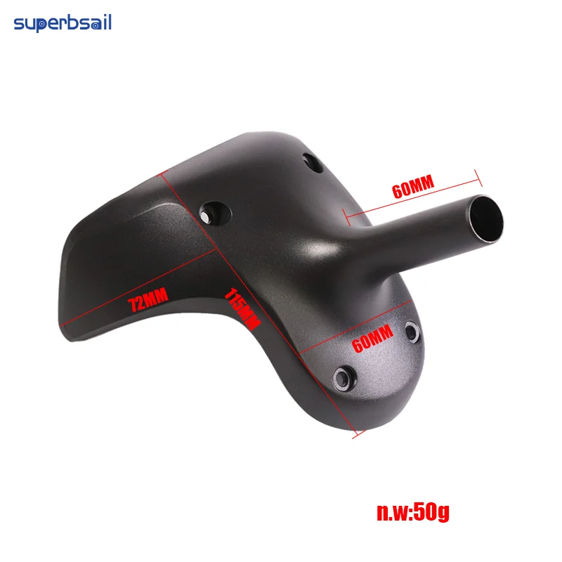 Superbsail Original Front Fender Cover For Max Plus Sharing Scooter Mudguard Extension Splash Guard Protection Replacement supplier