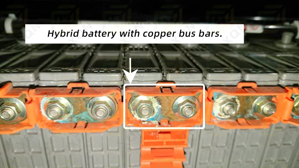 Nickel Plated Hybrid Car Pack Module Cell Battery Terminals Connector Nuts Copper Bus Bars For