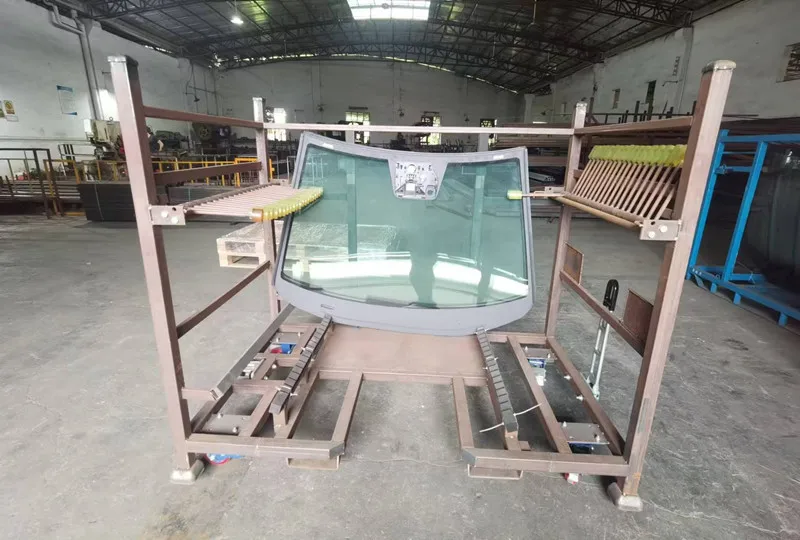 Customized Steel Material Handling Rack Storage Pallet Logistics Trolley Hood Storage Rack Caddy