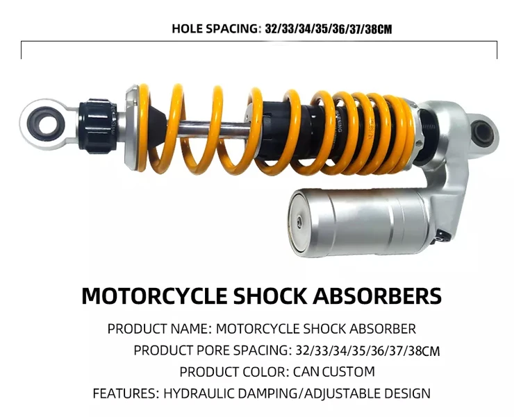 350mm 395mm Front Shock Absorber For Bajaj Pulsar 150 Honda Pcx Dio
