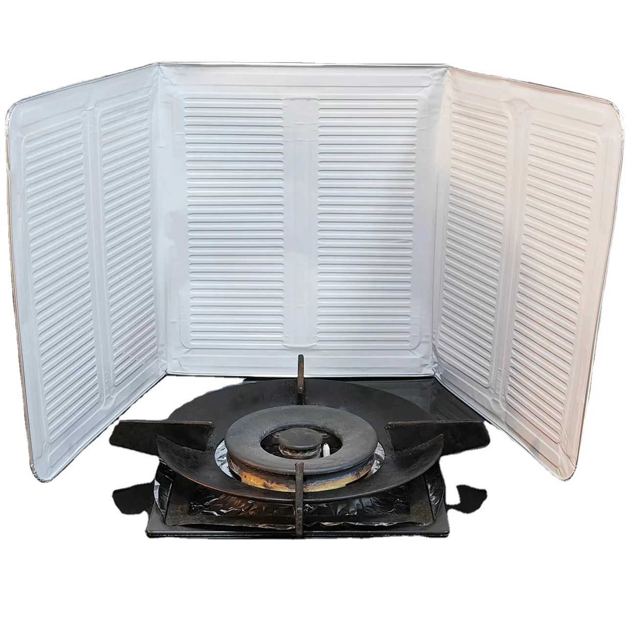 Горячая Распродажа Одноразовые индивидуальные кухонные газовые плиты алюминиевая фольга масляная перегородка