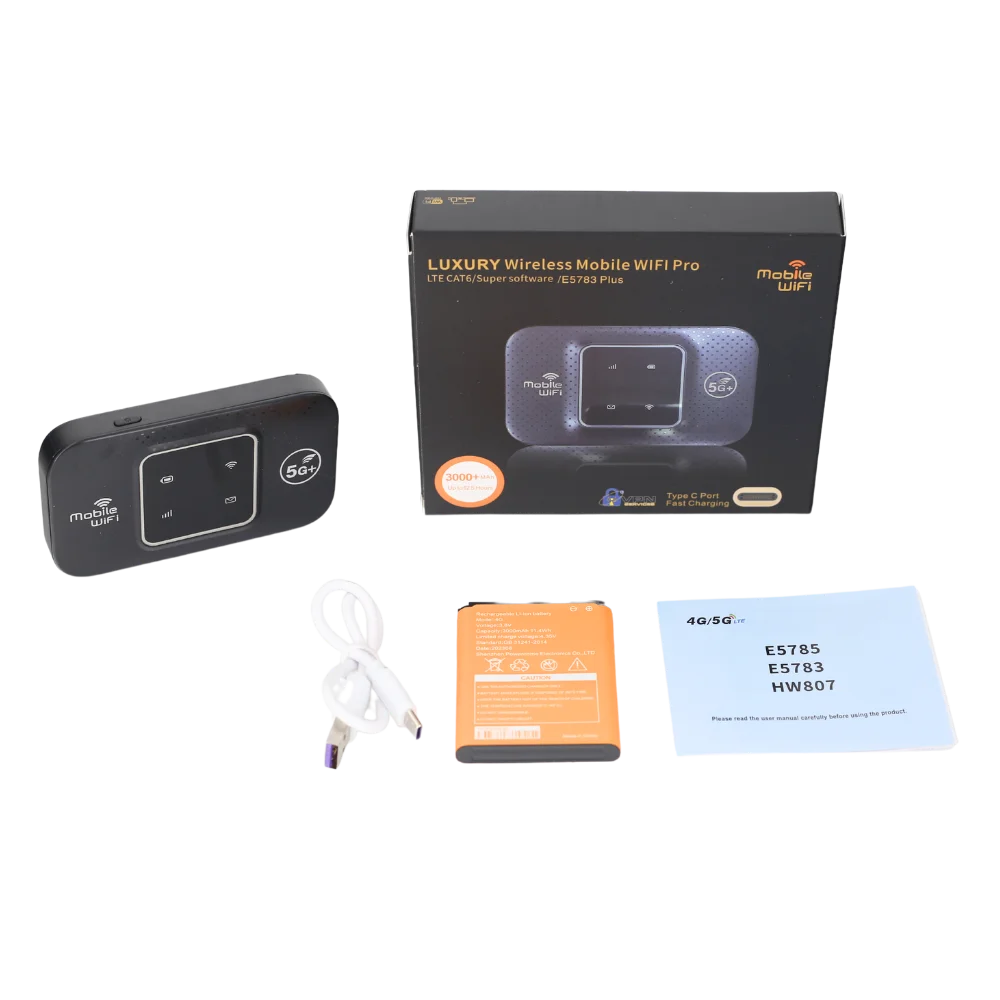 ALLINGE HMQ331 150mbps Mini Router E5783 Plus Wifi 4G Wireless Wifi Router With Screen