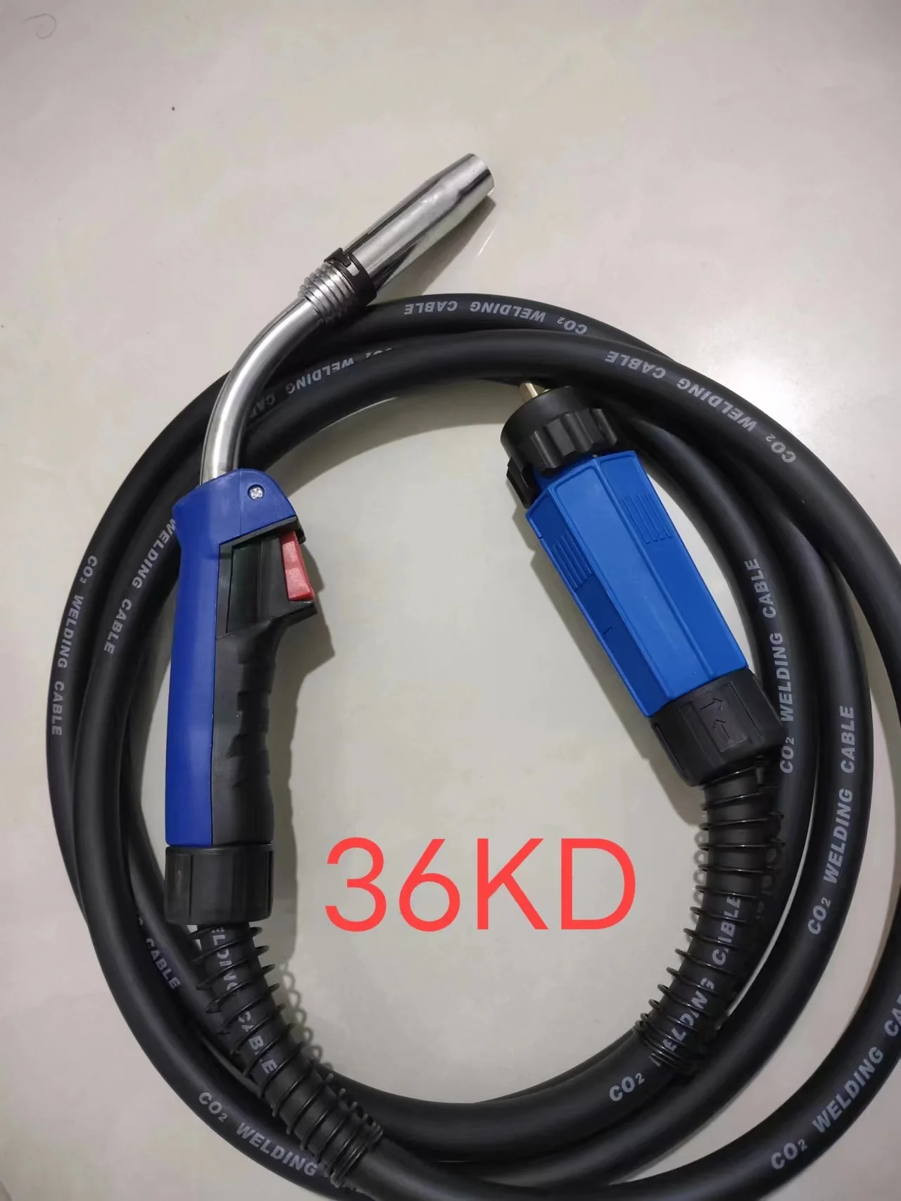 Customize Cable Length Air Cooling Water Cooling Aluminum MIG MAG Welding Torch Gun details