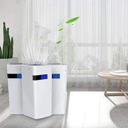2022 New Design 500 volume Vertical Cabinet Type Fresh Air System big air purifier with humidifier NO 3