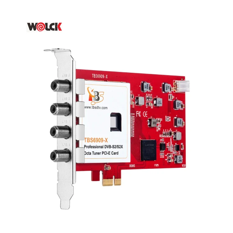 Dvb-s2 Dual Tuner Pcie Card For Satellite Tv, Oem