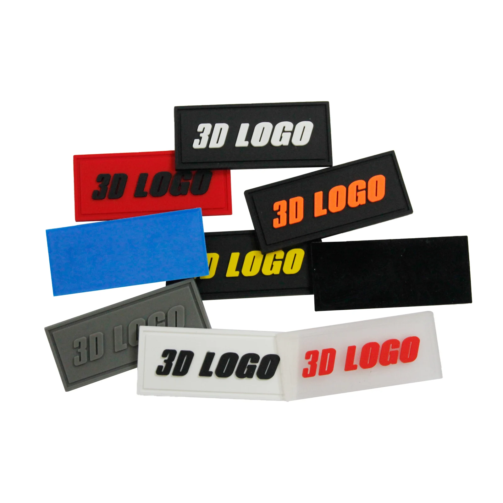 Пользовательский резиновый 3D Логотип Этикетка ПВХ тисненый гравированный Резиновый патч
