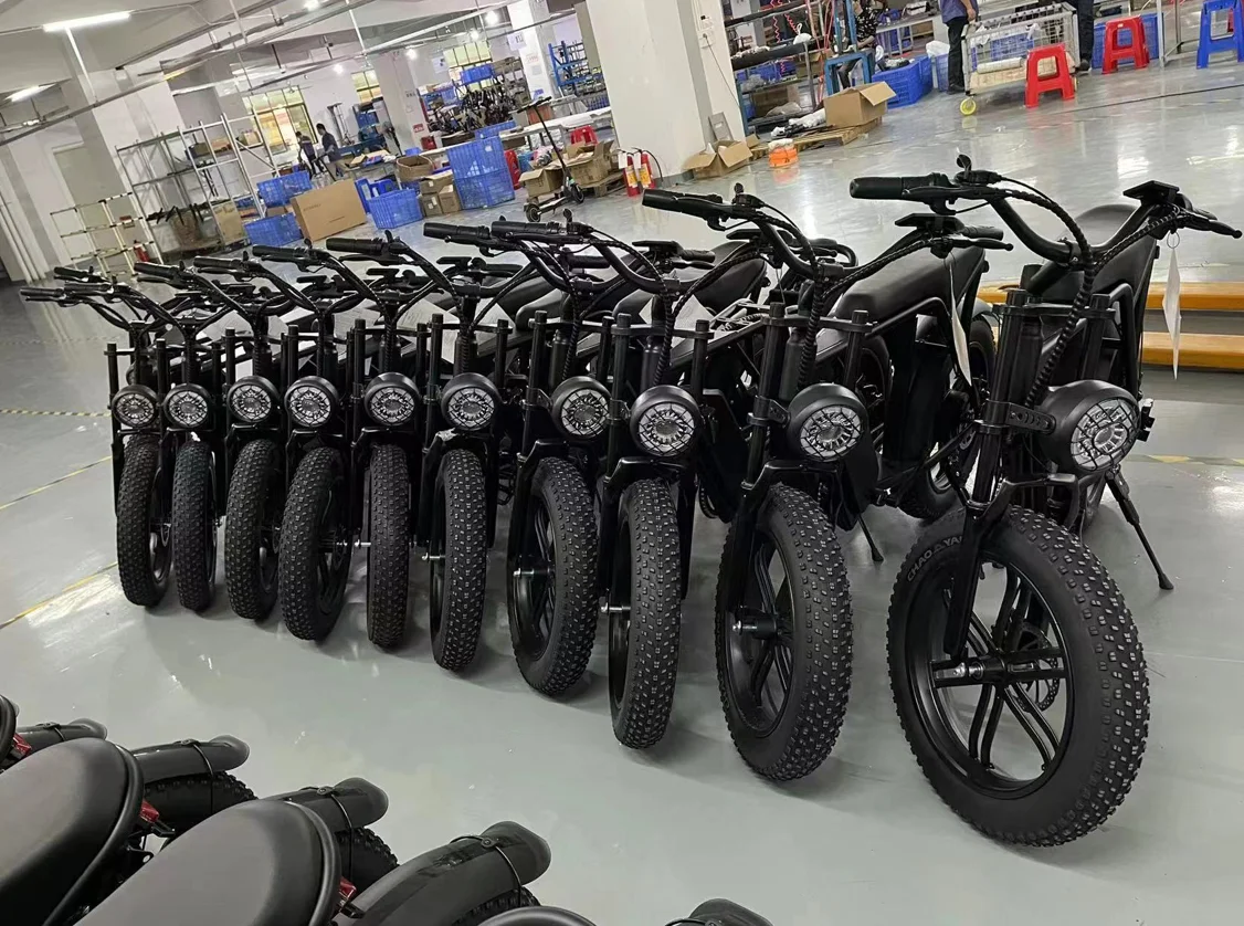 Warehouse Ready Stock Z8 Electric Bike Fat Tire E Bike Electric Bicycle