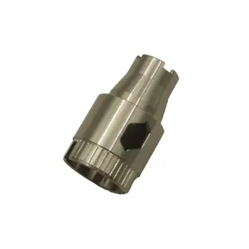 OEM Custom Metal Parts Stainless Steel 5 Axis CNC Machining Micro Drilling & Anodizing with High Precision Turning Tools