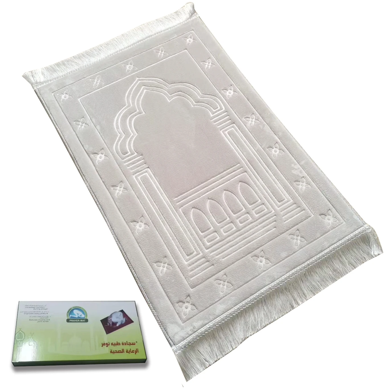 Quality Wholesale Thick Islamic Prayer Mats Muslim Velvet Prayer Rug