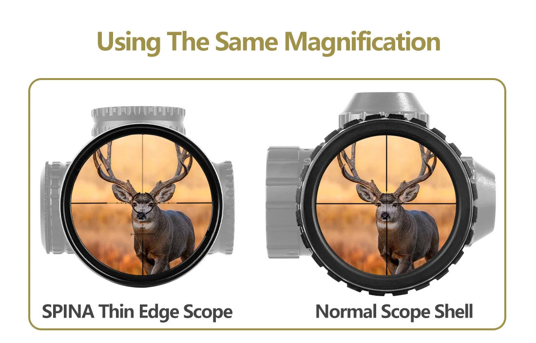 Spina Optics 6-36x56 Sf Hunting Scope Dot Reticle Scope With Side ...