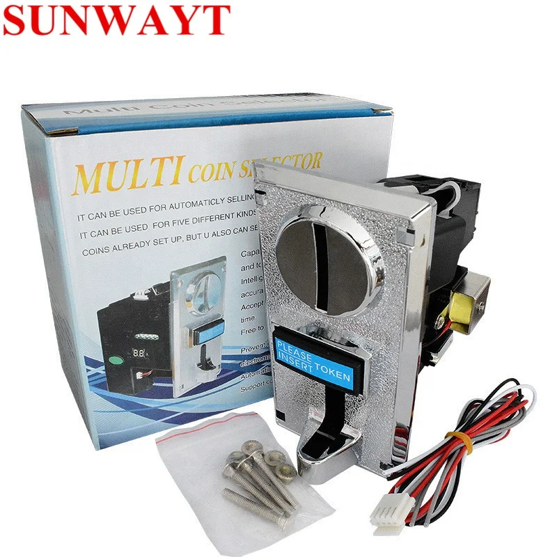 CPUコインセレクタメーカーの低価格卸売電子プログラム可能な自動販売