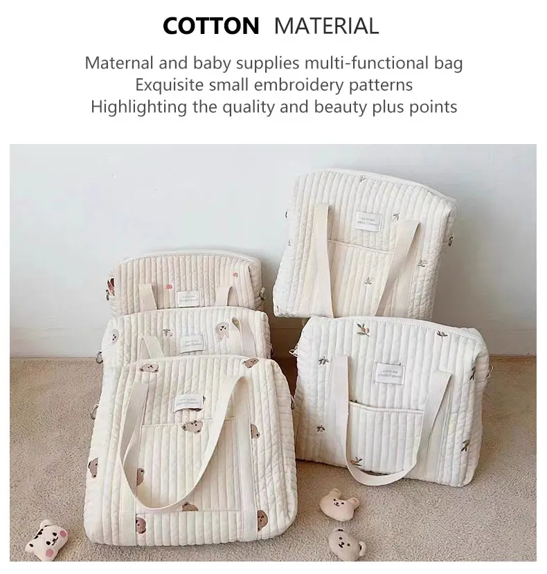 Korean Baby Bags For Mom Newborn Nursery Organizer Mommy Nappy Changing ...