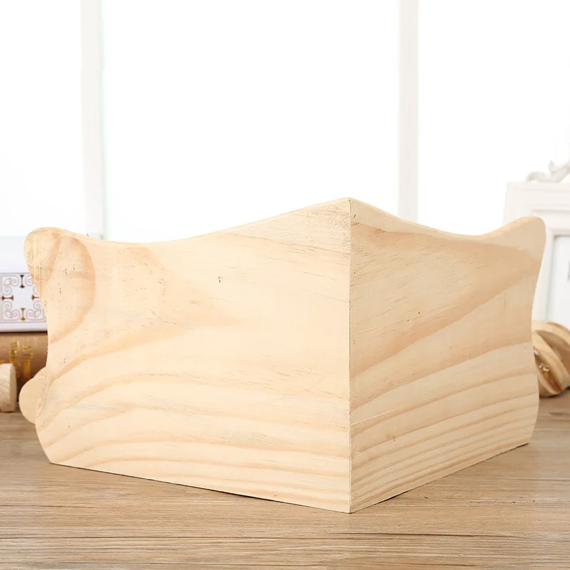 OEM beige Color Wooden Small House for Hamster