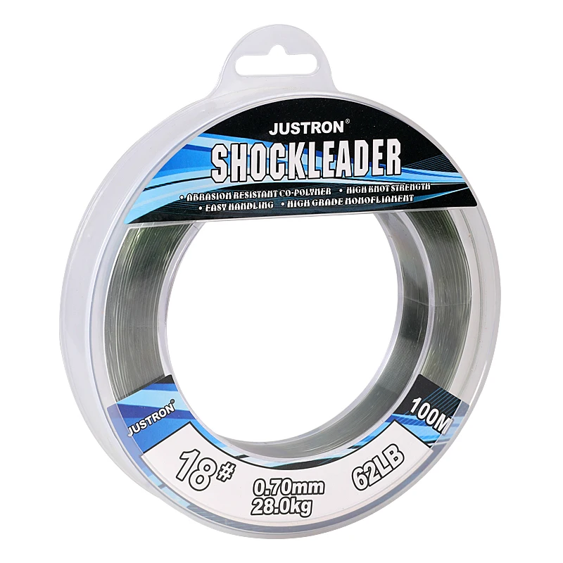 200lb mono fishing line Momoi Hi-Catch Monofilament 100yd Leader Coils 130lb / Clear duty strength Reaction Tackle Nylon Monofilament Fishing