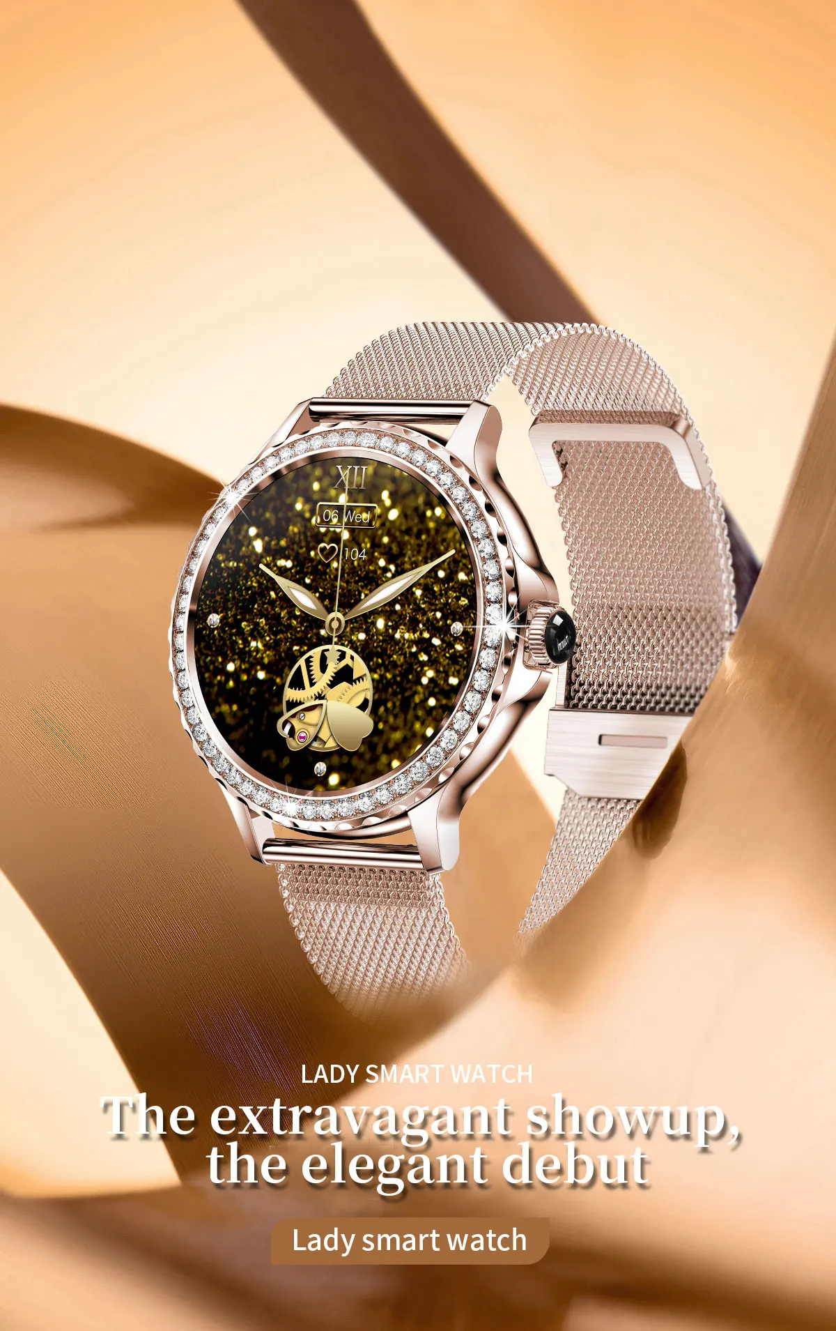 Welcome OEM Order, Factory Whole Selling Nx19 2025 Smart Watch For Ladies Ip68 Waterproof Bt Call 1.3inch Multiple Sport Modes Women Smartwatch 2025 Health Monitor - Buy Calorie Counting Smartwatch reloj Smartwatch Cool Waterproof Watches Ladies Ladies Fancy Watches