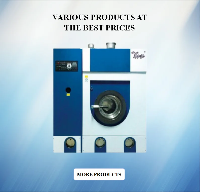 Professional Fully Automatic Dry Cleaning Equipment Laundry Dry Cleaner details