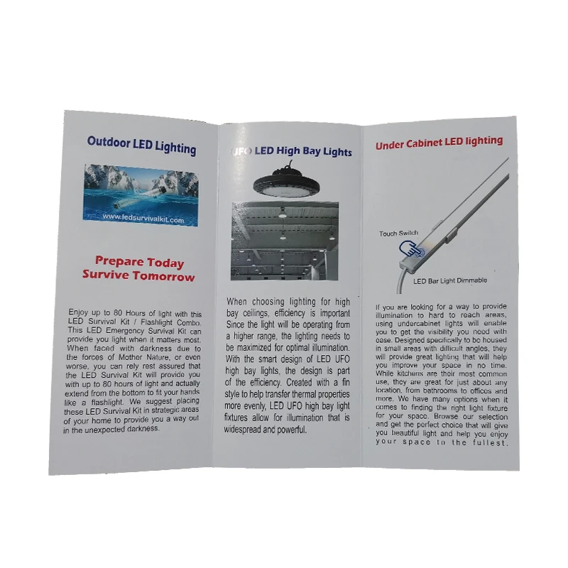 Zuoluo Newest Flyer Printing Custom Design with Quality 157g Papers