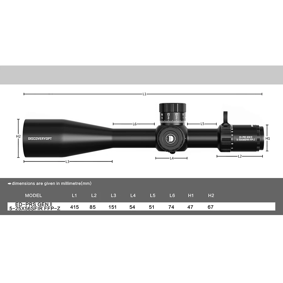 Discover the New 5-25x56 Zero Stop FFP Scope With Water, Shock